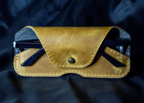 Etui pentru ochelari din piele naturală v03  – protecție elegantă și stil autentic – Artiss Corium [5]