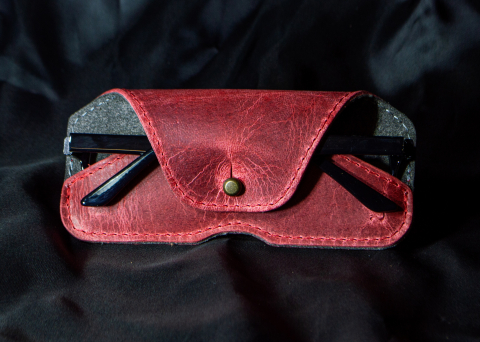 Etui pentru ochelari din piele naturală v03  – protecție elegantă și stil autentic – Artiss Corium [13]