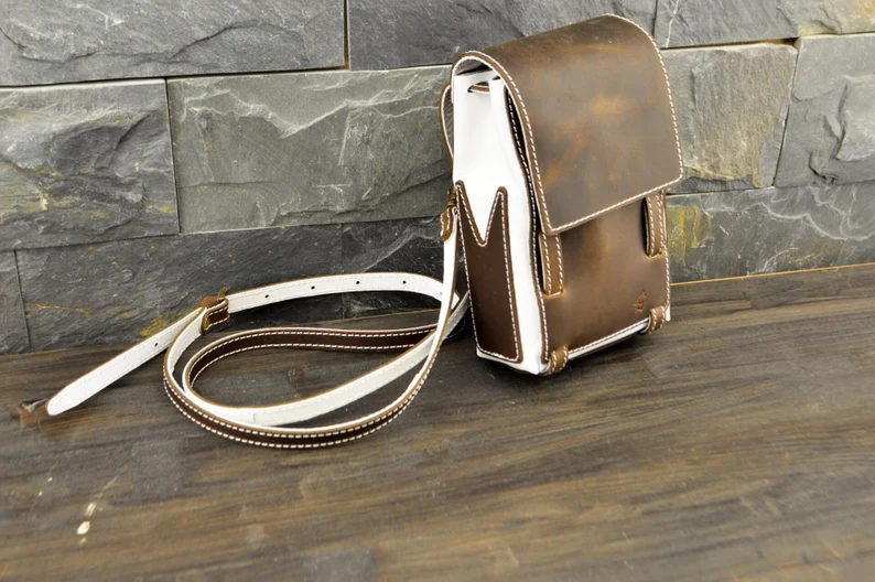 Geantă duo din piele naturală – Design minimalist și calitate premium [8]