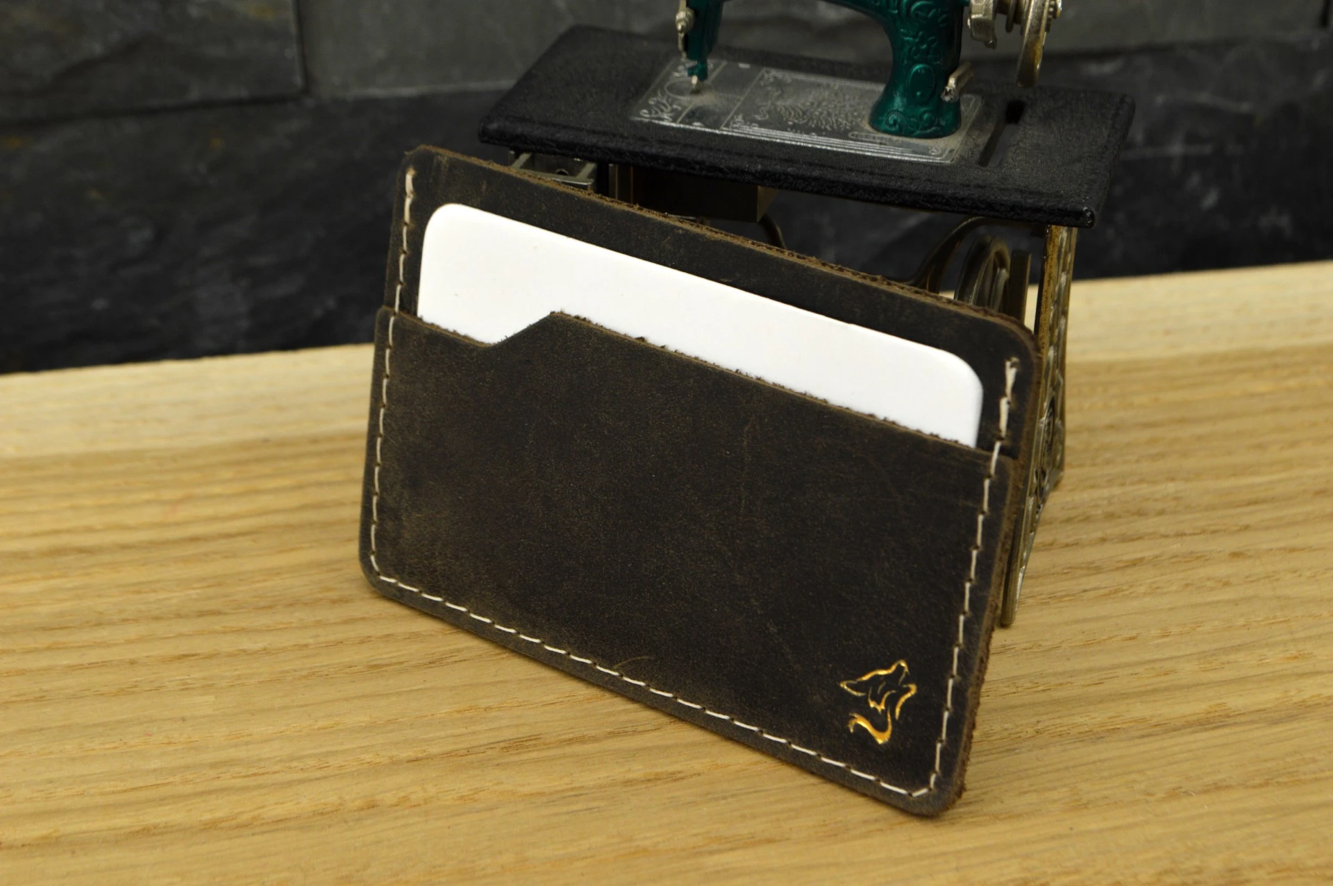 Portcard din piele naturală – Cardholder subțire pentru uz zilnic – Artiss Corium [3]