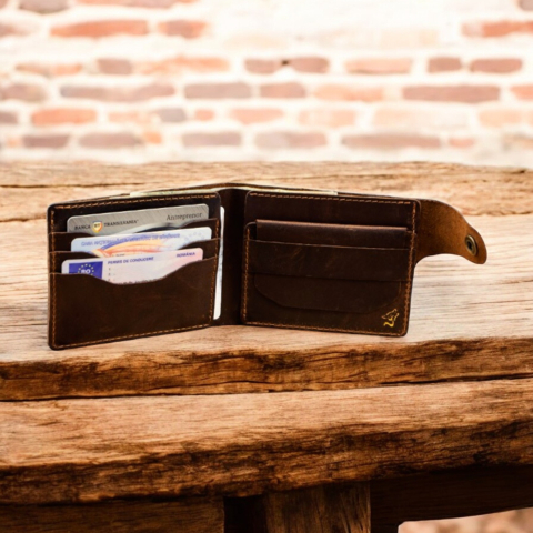 Portofel din piele pentru bărbați Vintage – Artiss Corium [1]