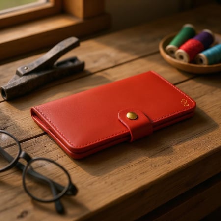 Portofele - Portofel din piele pentru femei – Piele vegetală 01 – Artiss Corium