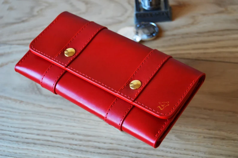 Portofel din piele pentru femei – Piele vegetală 02– Artiss Corium [3]