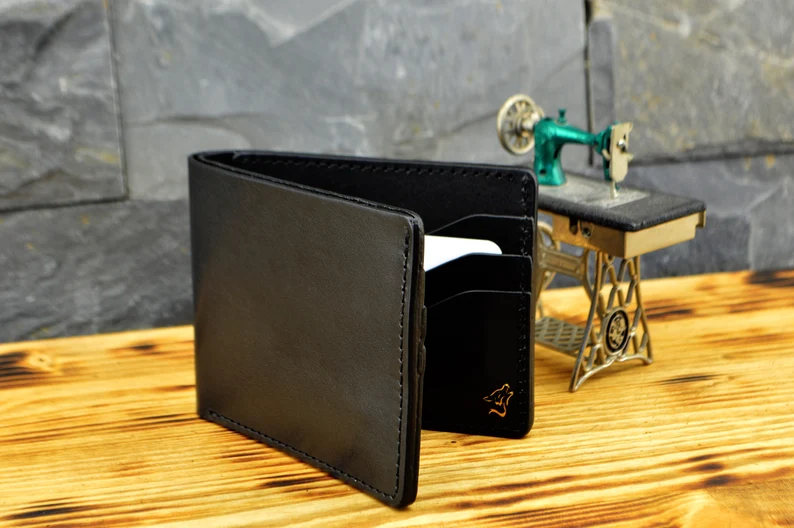 Portofele - Portofel bărbați din piele tăbăcită vegetal – eleganță atemporală și durabilitate autentică – Artiss Corium