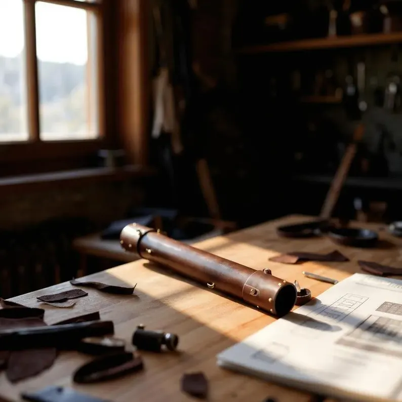 Tub document din piele naturală pentru arhitecți – Artiss Corium [5]