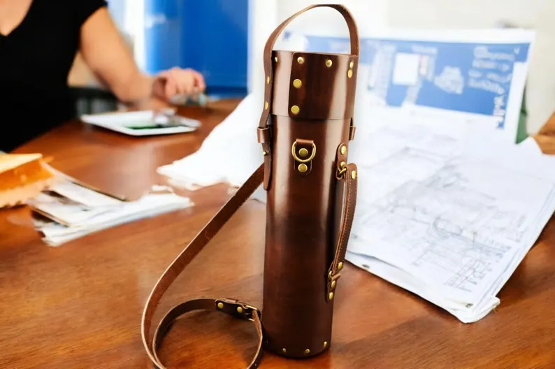 Tub document din piele naturală pentru arhitecți – Artiss Corium [7]