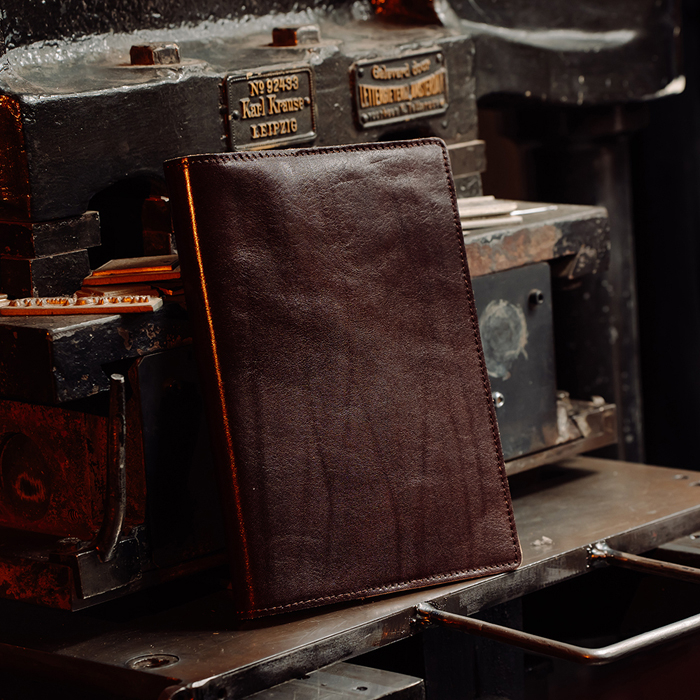 Agenda Ruf, piele naturala, maro [2]