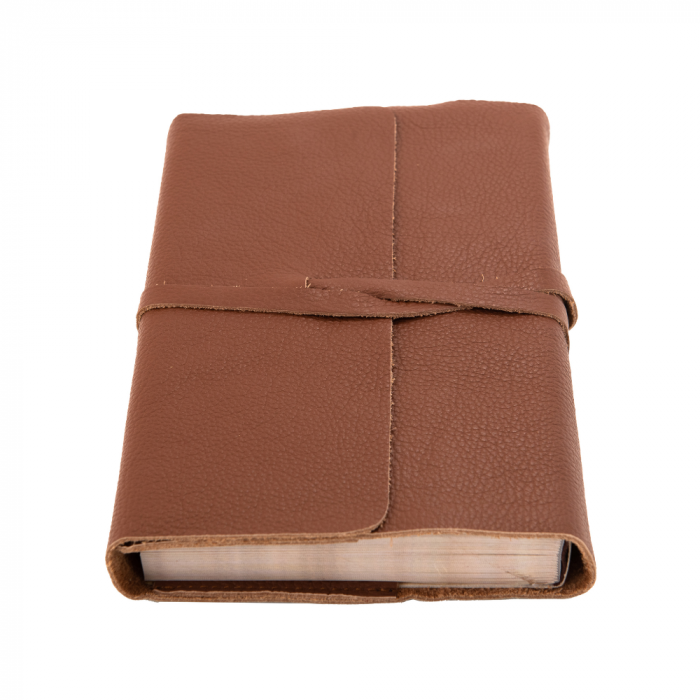 Jurnal Vintage, piele naturala, maro deschis [3]