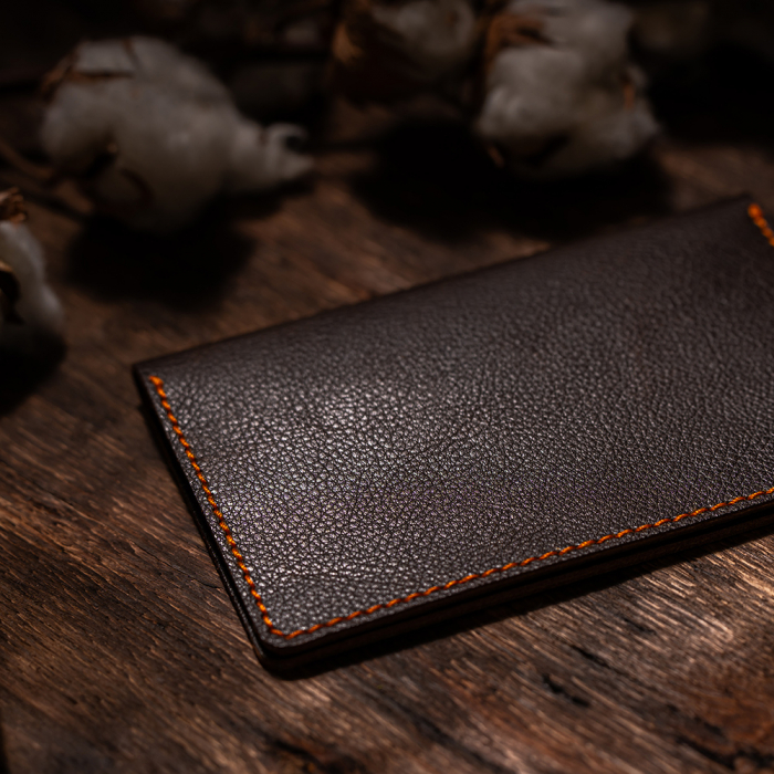 Port pașaport Country, piele naturală, maro [3]