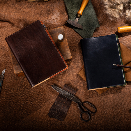 Agenda Ruf, piele naturala, maro [7]