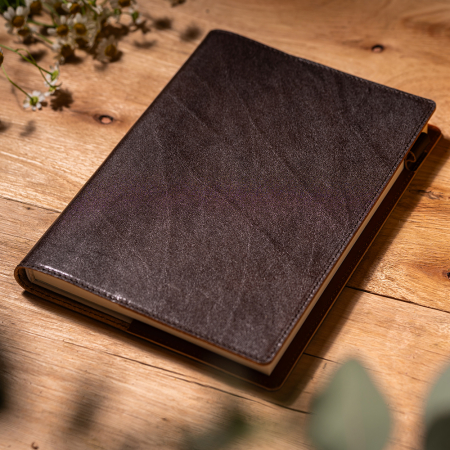 Agenda Ruf, piele naturala, maro [3]