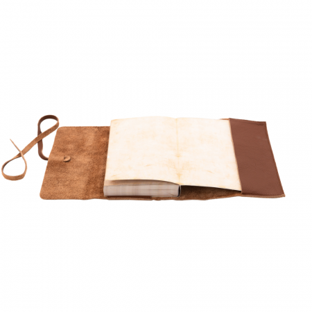 Jurnal Vintage, piele naturala, maro deschis [1]