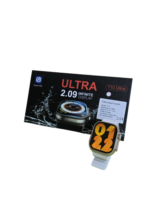 Ceas Smart Premium cu Display 2.01 Inch, Ritm Cardiac, Tensiune, Oxigen, Bluetooth, Rezistent la Apa, Corp din Aliaj de Zinc, Monitorizare Sanatate, Fitness, Afisare in Romana, Alarme si Notificari [1]