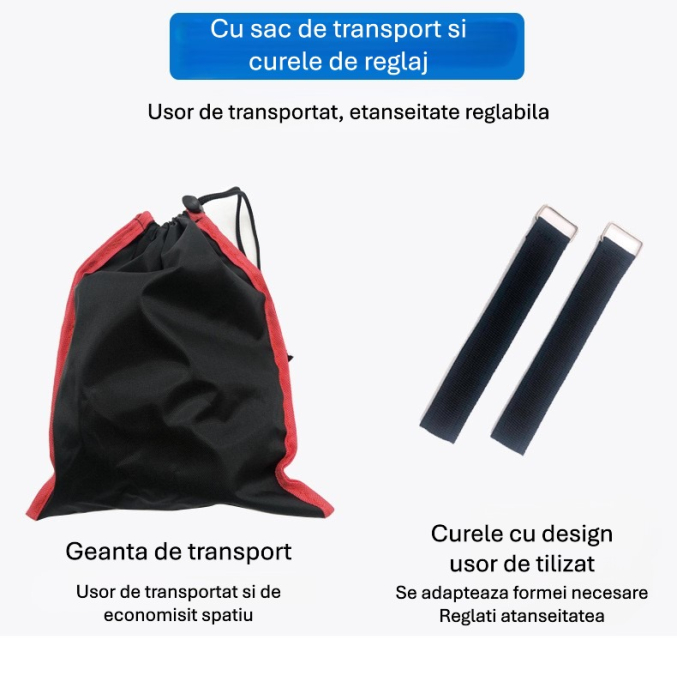 Crampoane montane 26 colti, inox ranforsat, TPE durabil, marimi M, geanta de transport inclusa [7]