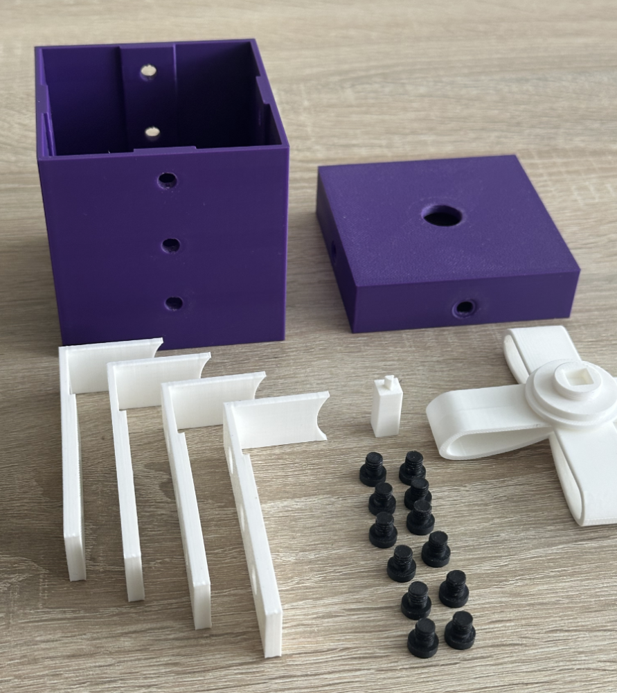 Gift Box Puzzle Personalizat – Cutie Cadou Secretă Printată 3D, cu Deschidere Tip Joc & Culori la Alegere [3]