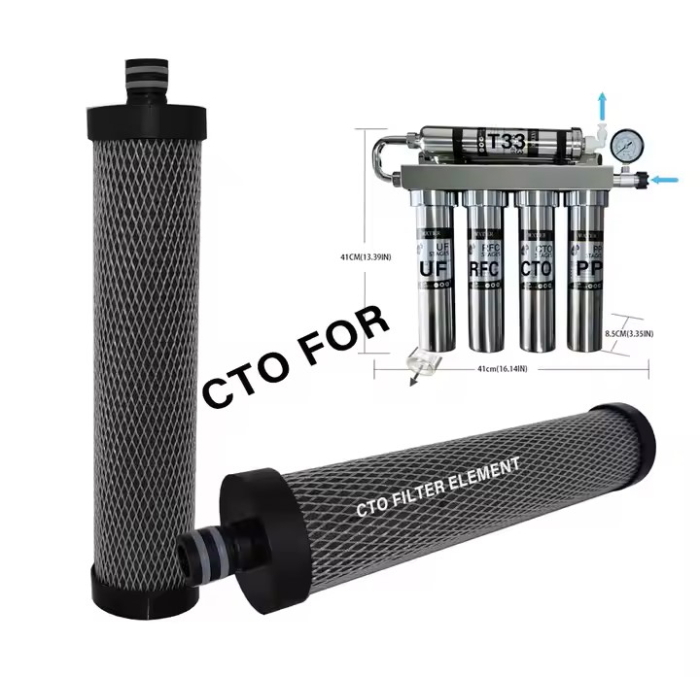 Set Filtre Apa CUANTIS – 10 Piese (4x Filtru Bumbac PP, 1x Filtru Ultra-Filtrare (UF), 2x Filtru Carbon T33, 2x Filtru Carbune CTO, 1x Filtru Rasina RFC) – Filtrare Avansata, Apa Curata, Durabilitate [3]