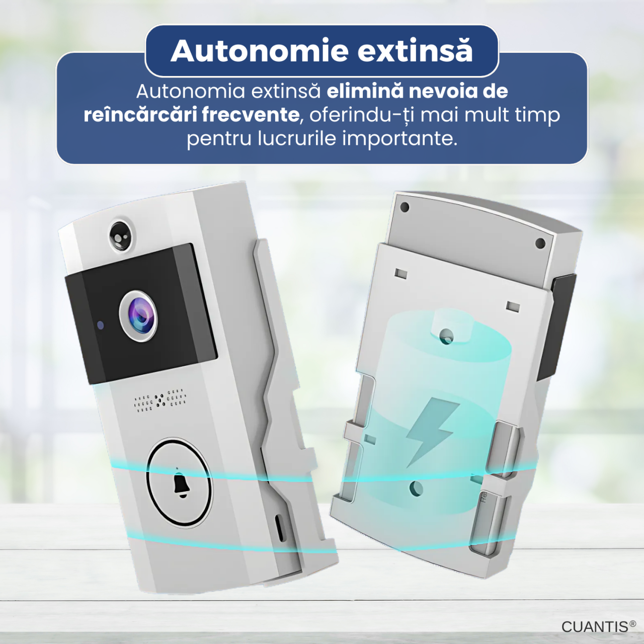 Sonerie Video U9 – Cameră HD, Viziune Nocturnă [7]