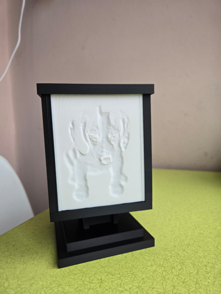 Veioză personalizată cu 4 fețe – fotografiile tale transformate în lumină [2]