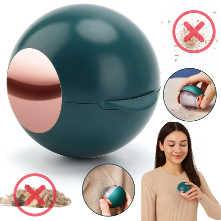 Rola scame - Bila reutilizabilă pentru curățarea părului de animale și scamelor, lavabilă, 68 mm