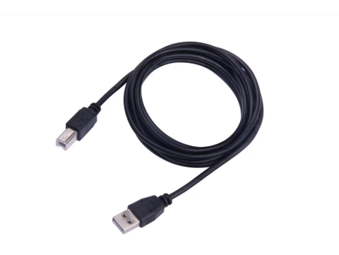 Aparate de etichetat si accesorii - Cablu imprimanta, USB A-B M/M, 2 metri, Negru