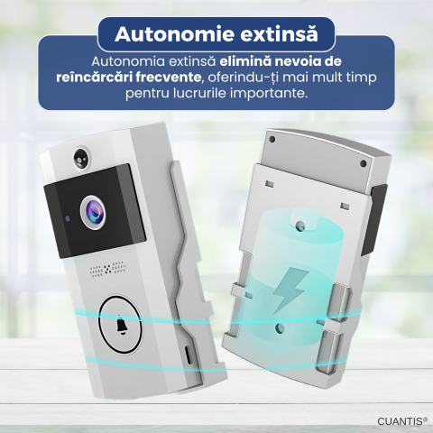 Sonerie Video U9 – Cameră HD, Viziune Nocturnă [6]