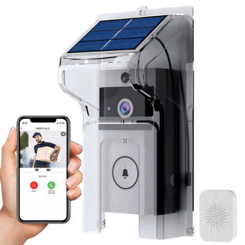 Sisteme de securitate - Sonerie Video U9 – Cameră HD, Viziune Nocturnă