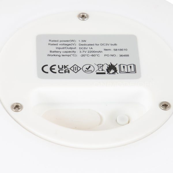 Lampă Camping Bo-Camp Steller 130 lm | LED Reîncărcabilă [3]