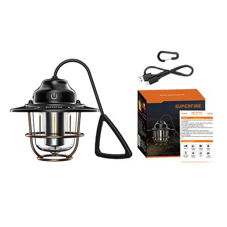 Lampă de camping Superfire T57 – 7 moduri [1]