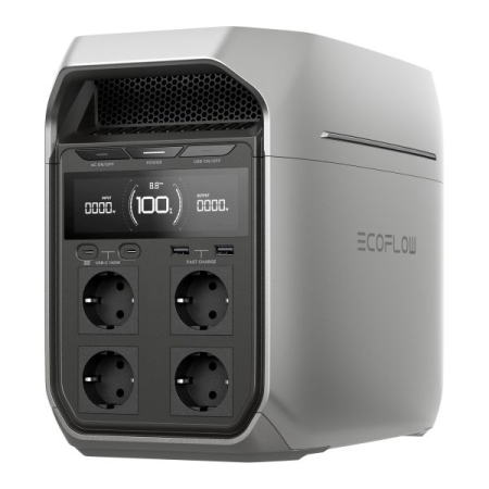 CAMPING - Stație de Alimentare Portabilă EcoFlow DELTA 3 Plus 1024Wh