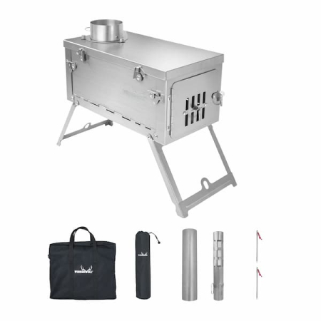 Winnerwell Fastfold Titanium | Sobă Camping din Titan