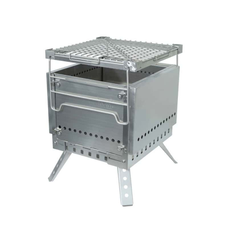 Winnerwell Fire Pit | Vatră Foc Camping cu Grătar Premium