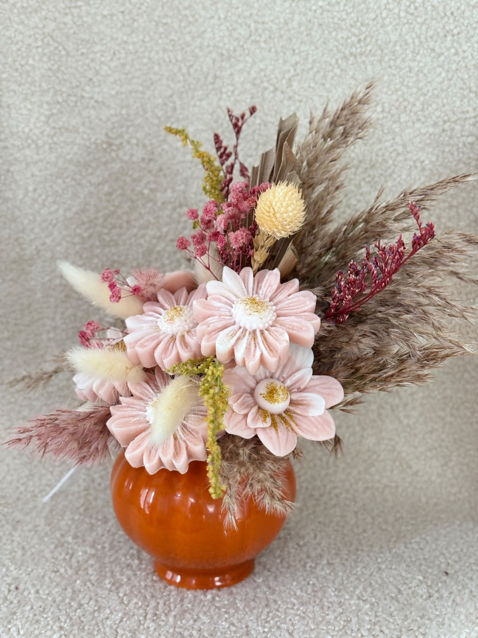 Aranjament Floral din Ceară în Cană Ceramică Reutilizabilă [2]