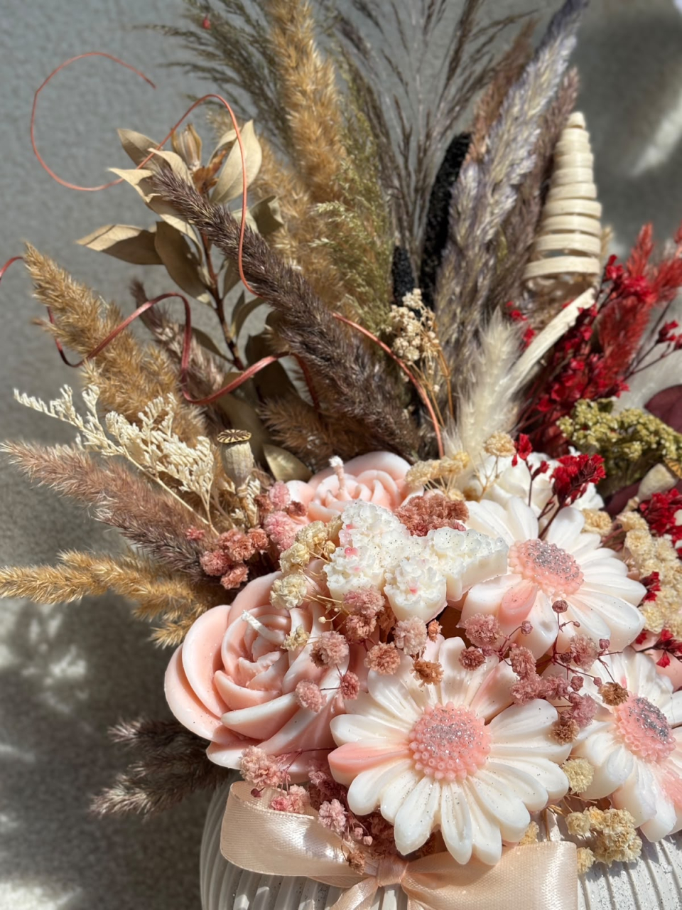 Aranjament Floral din Ceară SFERA - „Boho Elegance” [2]
