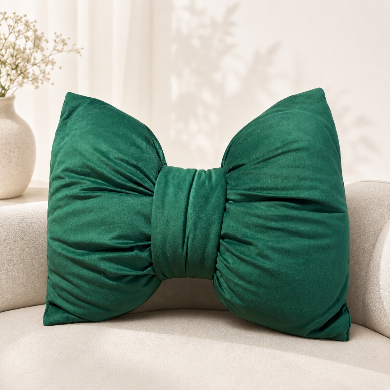 Pernă decorativă 2 în 1 „Velvet Bow” [4]
