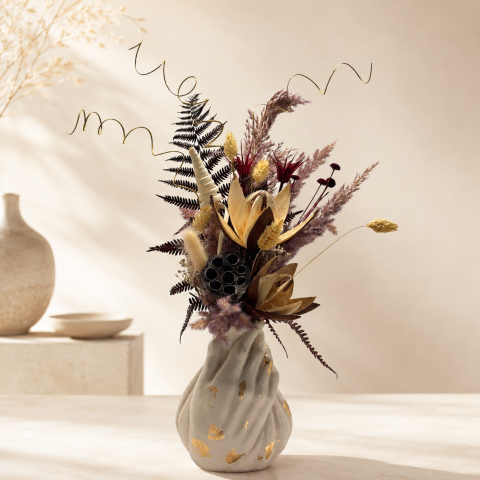 Detalii cu Personalitate - Vază decorativă „Royal Velvet” - Ediție Limitată, 50cm