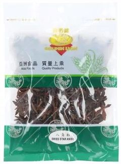 Chineza - Anason stelat uscat 100g, GOLDEN LION