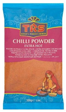 Condimente si mirodenii - Chili pudra Extra Hot 100g TRS