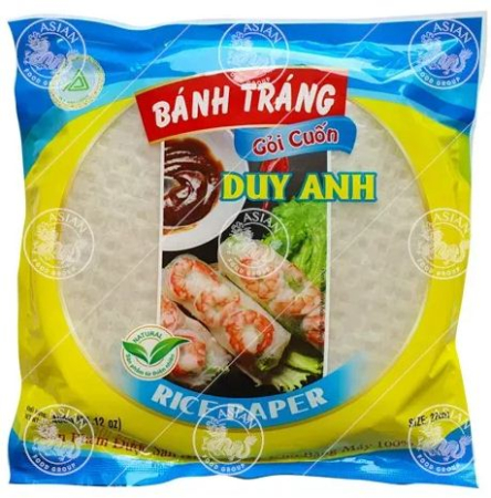 Vietnameza - Foi din orez pentru pachetele de primavara 400g - DUY ANH