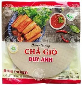 Vietnameza - Foi din orez Vietnam pentru prajit 22cm 400g - DUY ANH