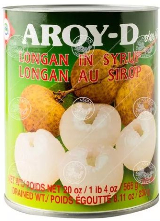 Bucatarie - Longan în sirop 565g, AROY-D