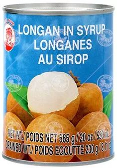 Chineza - Longan în sirop 565g, COCK