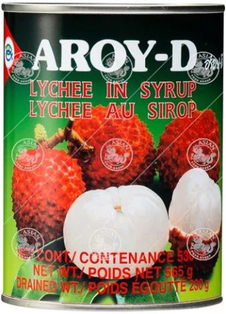 Bucatarie - Lychee in Sirop 565g, AROY-D