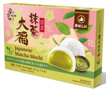 Snacks - Mochi - Matcha 210g FUN TW