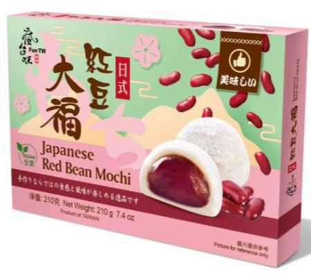Snacks - Mochi - Red Bean 210g FUN TW