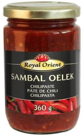 Produse - Pasta chili Sambal Oelek 360g ROYAL ORIENT