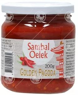 Sosuri - Pasta Chilli Sambal Oelek 200g, GOLDEN PAGODA