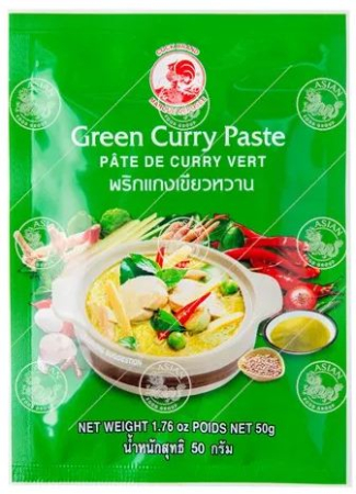 Pasta - Pastă de curry verde 50g, COCK