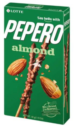 Snacks - Pepero - Migdale 32g LOTTE
