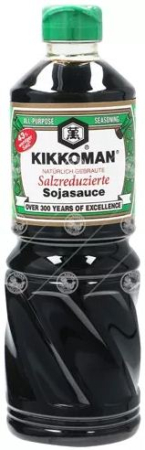 Sosuri - Sos de soia puțin sarat 975ml, KIKKOMAN