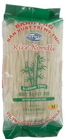 Produse - Taitei de orez 3 mm (M) 400g BAMBOO TREE
